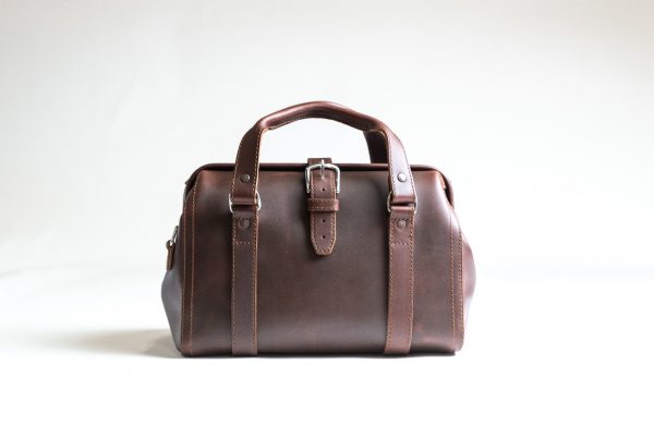 Big Mouth Leather Duffle Bag